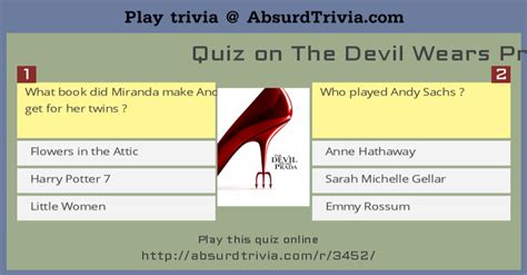 prada trivia quiz